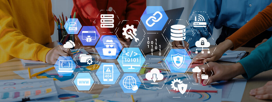 Software development with coding overlays, programming languages, developer tools, mobile app creation, and advanced programming for digital product development and software solutions. Entice