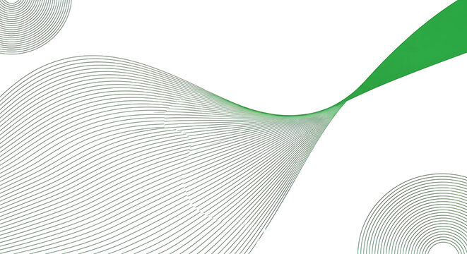 Abstract green digital wave pattern background