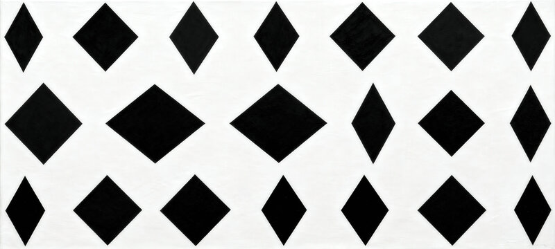 Geometric Diamond Pattern on White Background