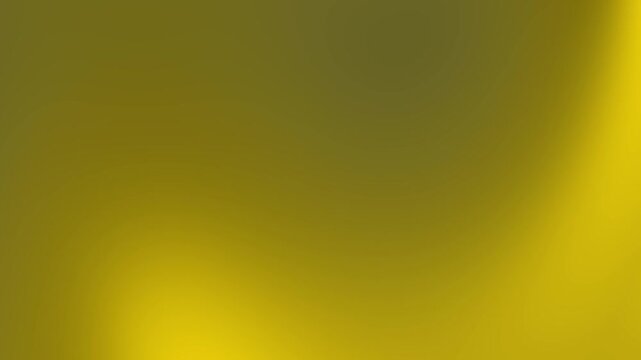 Abstract yellow gradient background with smooth curves and soft lighting