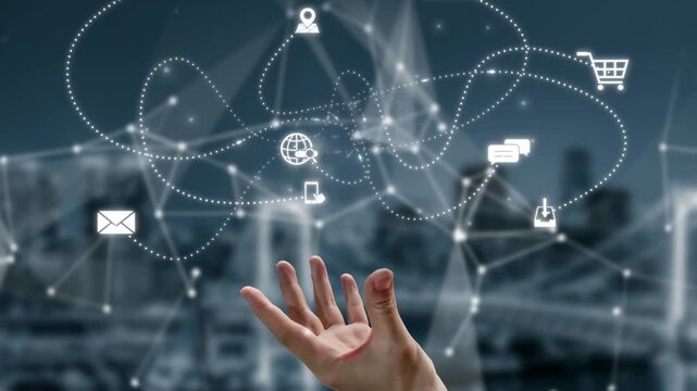 Omnichannel marketing journey showing interaction across media, email, messaging, mobile, ecommerce, and search to enhance customer experience and engagement Marrow