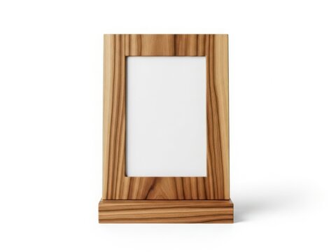 A beautiful wooden frame with a blank space ready for a cherished photograph