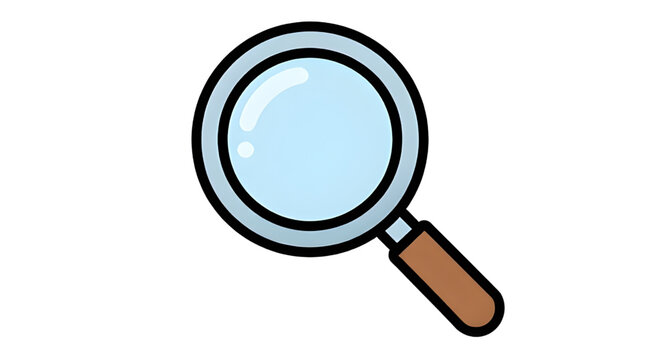 magnifyingglass, search, icon, zoom, lens, inspect, find, explore, tool, glass, detail, focus, view, discovery, vector, illustration, simple