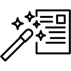 AI Content Generator Icon © Lifasm