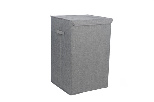 Laundry Basket Home Storage White Background