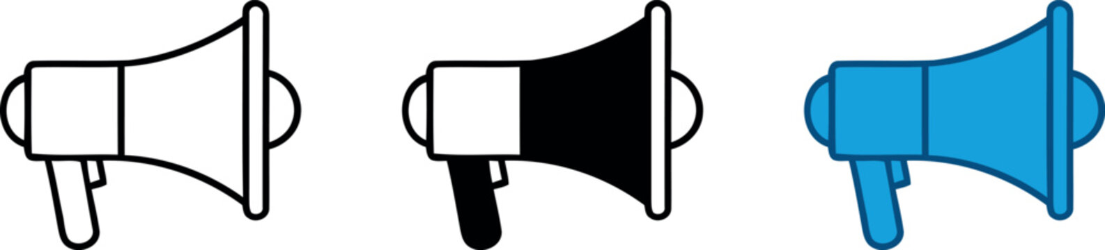 Megaphone variations a trio of designs