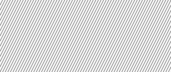 Black slash lines seamless pattern. Repeating subtle diagonal line background. Fine tilt pinstripe linear wallpaper. Abstract slanted stripes backdrop. Repeated oblique stripe texture overlay. Vector © vika_k