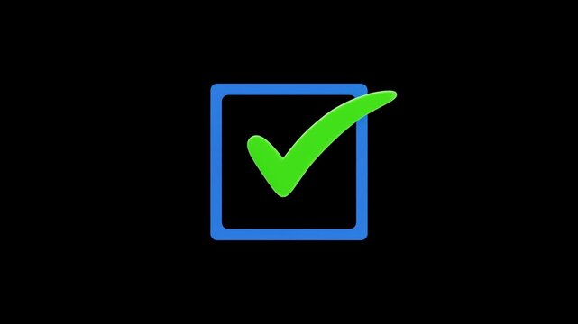 3D Check Box | Alpha Channel