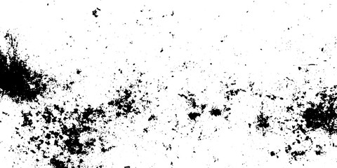Obraz premium Distressed Black and White Grunge Texture Background with Gritty Ink Splashes and Grainy Overlay