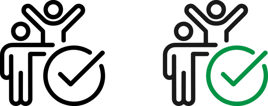 gender equality and inclusion flat design vector illustration