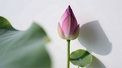 Fototapeta premium pink lotus flower