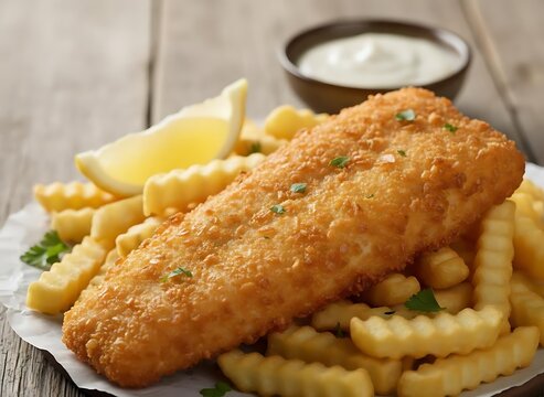 Crispy Breaded Fish Fillet