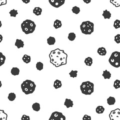 Asteroid pattern, space, cosmos, stars © Alis