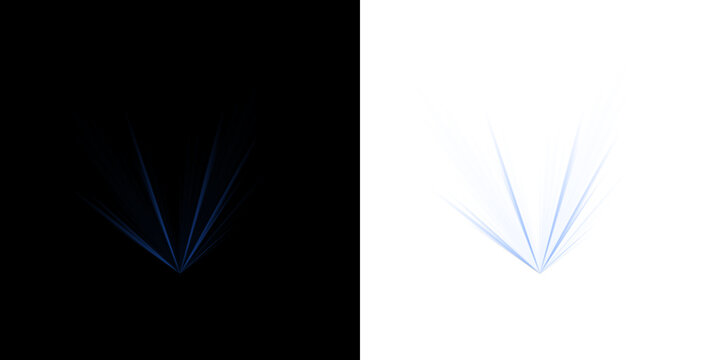 Blue Electric Impact Spark Jagged Energy Explosion for 2D Game Combat VFX