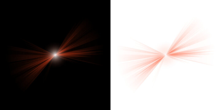 Astrophysical Gamma Ray Burst Visualization, Cosmic Energy Radiation from a Pulsar Star
