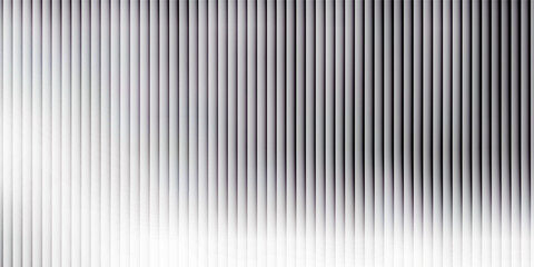 Fototapeta premium Vector ribbed glass texture background. Blue white grey purple ribbed glass. Mesh gradient. acrylic ribbed bath surface. Reeded glass background semitransparent overlay