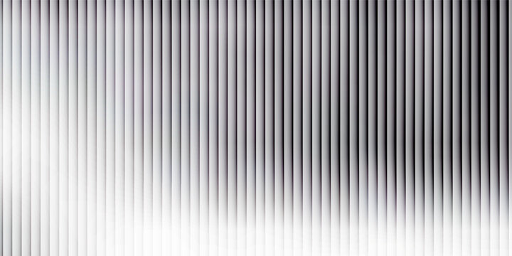 Vector ribbed glass texture background. Blue white grey purple ribbed glass. Mesh gradient. acrylic ribbed bath surface. Reeded glass background semitransparent overlay