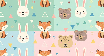 Obraz premium Modern unique abstract pattern background