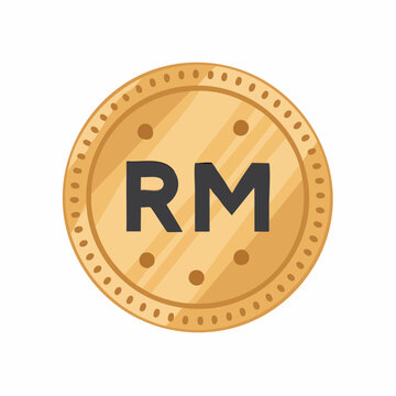 Malaysian Ringgit Coin Icon