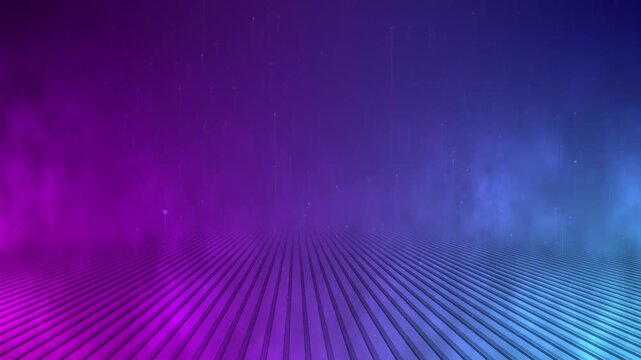 Cyber Big Data Flow Particles Bokeh. Digital Neural Network. AI Artificial Intelligence Technology Machine Deep Learning. Science Technology Presentation AI concept technology circuit motherboard chip