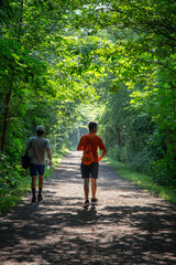 Obraz premium Friends on Hike 