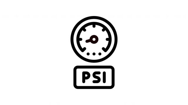 pressure minimalist stroke animation