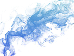 Fototapeta premium blue smoke