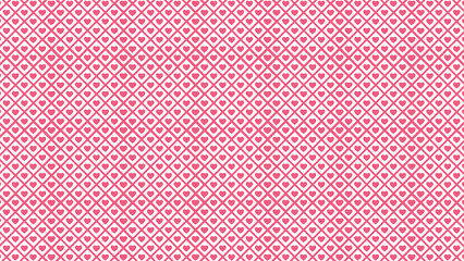 Obraz premium Pink Heart Pattern Background Vector Illustration for Mother's Day and Love Themes