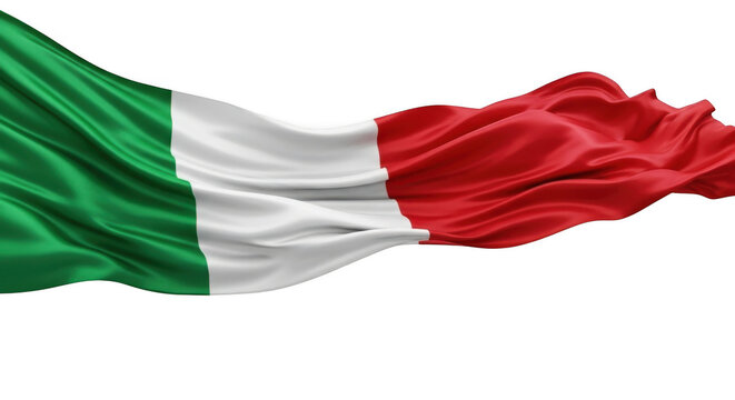 waving flag of poland