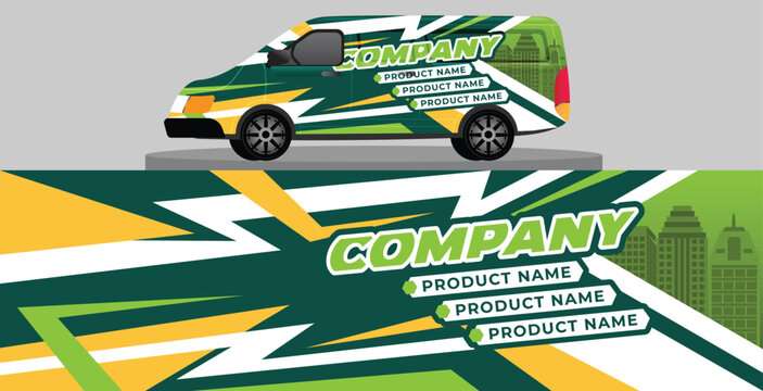 unique vinyl car wraps, minibus car livery template, custom car decal sticker,  van wrap design, car wrap for branding
