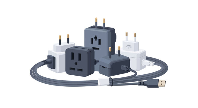 Variety of International Travel Power Adapters