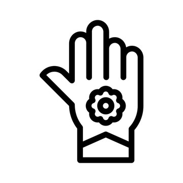henna line icon