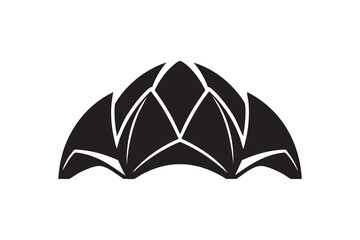 Fototapeta premium Lotus Temple Vector Illustration