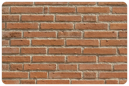 Mur de briques rouges 