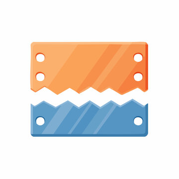 Torn Ticket or Coupon Icon