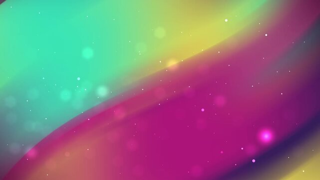 Abstract background with wavy lines and glowing particles suitable for tech presentations, digital art projects, website banners, and futuristic designs.