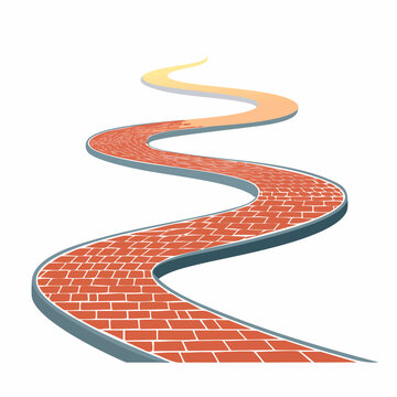 Winding Brick Road