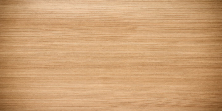 Natural brown oak timber grain and old weathered plank patterns create a textured hardwood surface design on this aged wooden board panel background