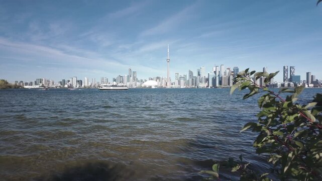 Toronto city skyline, Ontario, Canada