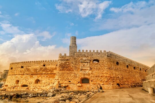 Koules Fortress is a fortress located at the entrance of the old port of Heraklion, Crete.