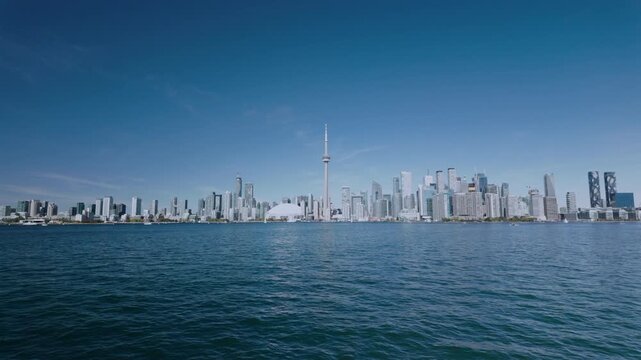 Toronto city skyline, Ontario, Canada