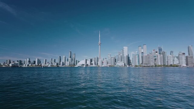 Toronto city skyline, Ontario, Canada