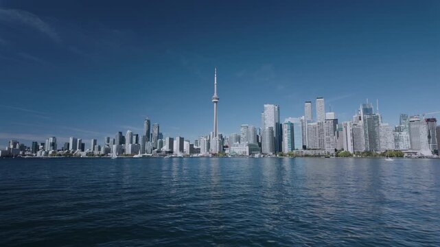 Toronto city skyline, Ontario, Canada