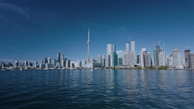 Toronto city skyline, Ontario, Canada