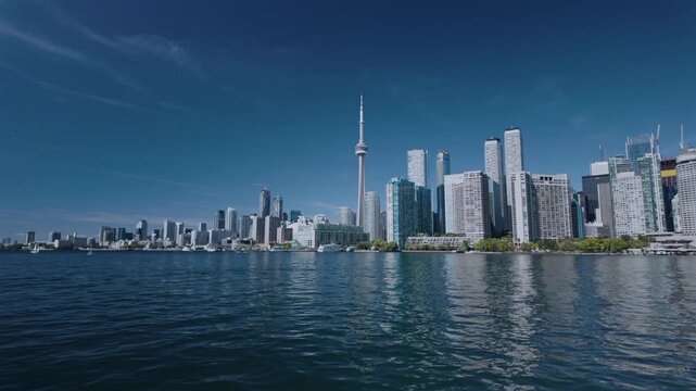 Toronto city skyline, Ontario, Canada