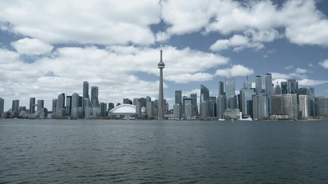 Toronto city skyline, Ontario, Canada