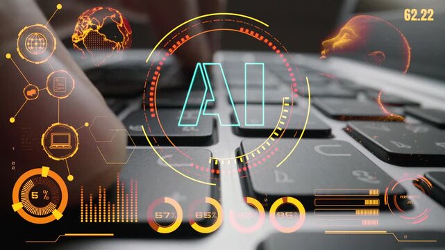 AI Assistant Brain Processor with LLM Technology, Big Data, Machine Learning, Generative AI for Business Support, Future Agentic AI Technology and Artificial Intelligence Prompt Engineering. Thunk