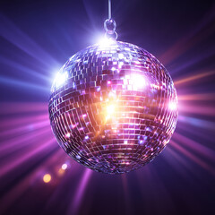 Obraz premium shiny disco ball