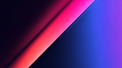 Obraz premium Vibrant Diagonal Split with Strong Color Gradient and High Contrast for Dynamic Visual Impact