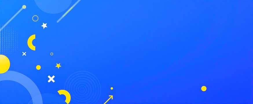 Graphic Design Rather Photograph Of Real People Objects Main Subject Abstract Representation With Various Geometric Shapes As Circles Stars Moons